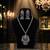Sparkling multi color mirror work oxidised necklace ideal for boho fashion styling