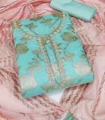 unstitched dress material