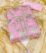 unstitched dress material