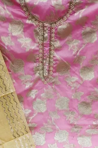 unstitched dress material