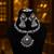 Chic two tone color dual tone oxidised necklace set for contemporary fusion outfits