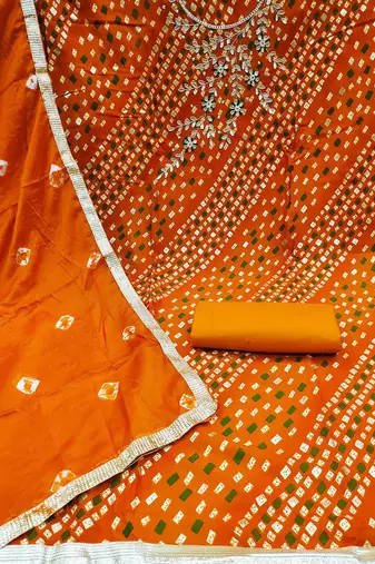 embroidered unstitched dress material