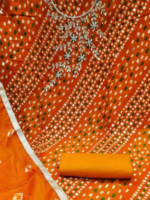embroidered unstitched dress material 4
