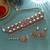 Opulent polish gold color turkish kundan necklace set for royal wedding ceremonies