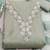 Floral Embellished Beads Deatiled Unstitched Dress Material