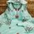 Floral Embroidered Art Silk Unstitched Dress Material