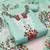 Floral Embroidered Art Silk Unstitched Dress Material