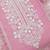 Embroidered Art Silk Unstitched Dress Material