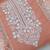 Embroidered Art Silk Unstitched Dress Material