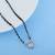 Pristine polish silver color american diamond mangalsutra for minimalist ethnic looks