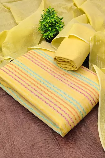 Printed Unstitched Dress Material