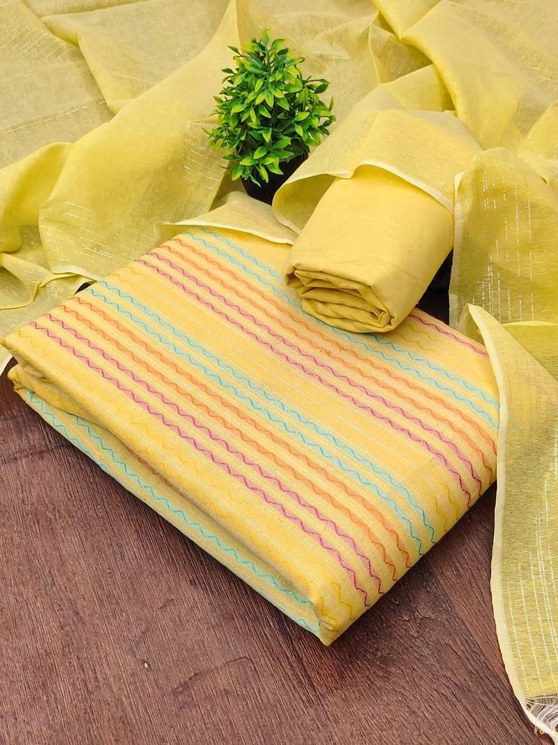 Printed Unstitched Dress Material
