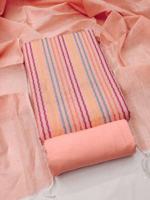 Printed Pure Cotton Unstitched Dress Material 2