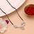 Sleek sterling silver color american diamond mangalsutra specially styled for women