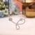 Sleek sterling silver color american diamond mangalsutra specially styled for women