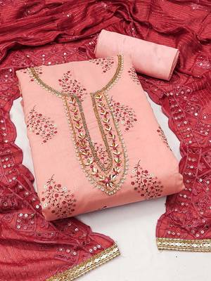 printed unstitched dress material 1