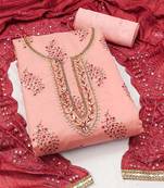 printed unstitched dress material