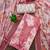 floral printed sequinned unstitched dress material