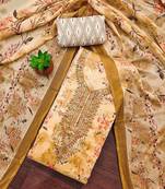 printed unstitched dress material