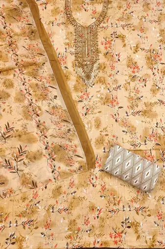 printed unstitched dress material