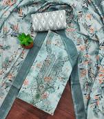 printed unstitched dress material