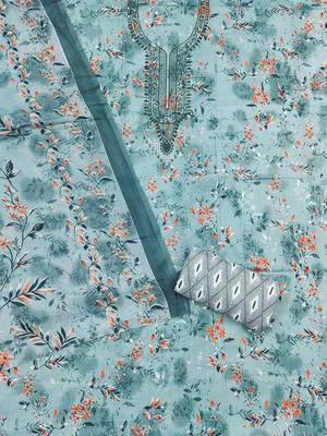 printed unstitched dress material 3