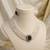 Rich forest green color stone necklace set tailored specially for ethnic sarees