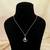 Soft powder light pink color anti tarnish necklace designed for delicate styling