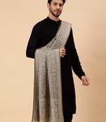 Men floral woven design shawl