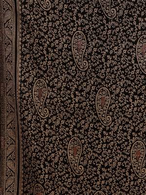Paisley woven-design acrylic shawl 2