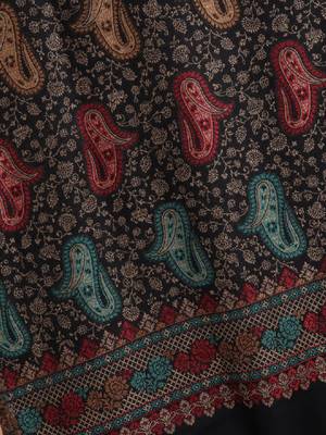 Paisley woven design shawl 2
