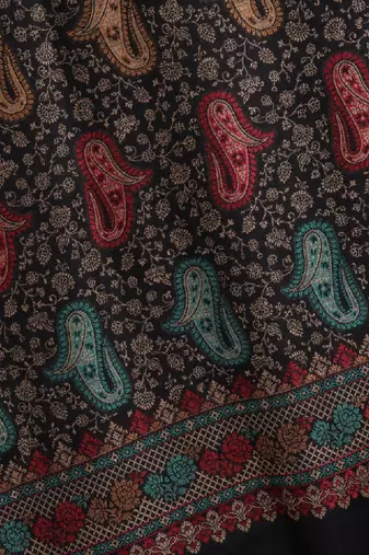 Paisley woven design shawl