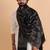 Floral woven design acrylic kashmiri shawl