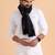 Men patterned reversible woolen muffler
