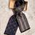 Men patterned acrylic mufflers