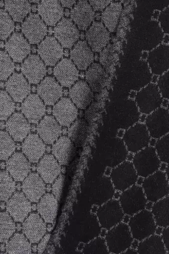 Men patterned acrylic mufflers