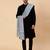 Men floral woven design woollen shawl