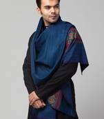 Kullu woven design acrylic shawl