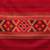 Ethnic motif woven design acrylic shawl