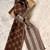 Men patterned acrylic mufflers
