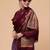 Women ethnic motifs woven design shawl