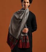 Floral woven design shawl
