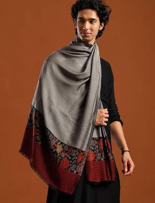 Floral woven design shawl 3