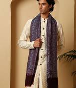 Paisley woven design shawl