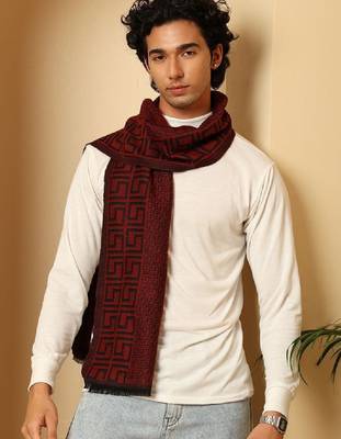 Men self design acrylic mufflers 1