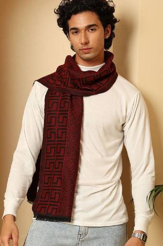 Men self design acrylic mufflers