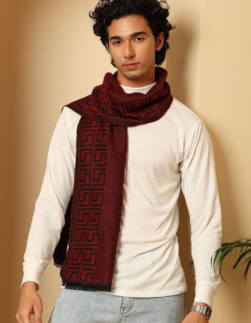 Men self design acrylic mufflers