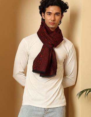 Men self design acrylic mufflers 2