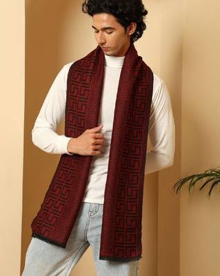Men self design acrylic mufflers 3