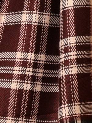 Men checked acrylic mufflers 4